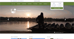 Desktop Screenshot of chitwanvillageresort.com